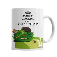 Baskı Dükkanı KB2895 A Melhor Trap Keep Calm Porselen Kupa Bardak