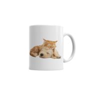Baskı Dükkanı KB2992 Cats Collection Two Kedi Porselen Kupa