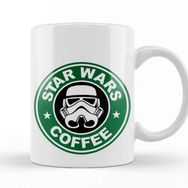 Baskı Dükkanı KB3207 Star Wars Coffee Porselen Kupa Bardak