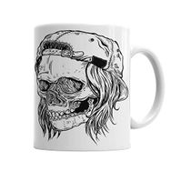 Baskı Dükkanı KB3228 Skull Bone Porselen Kupa Bardak