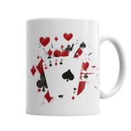 Baskı Dükkanı KB3290 Poker Porselen Kupa Bardak