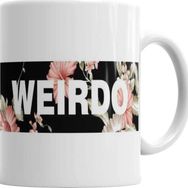 Baskı Dükkanı KB3309 Weirdo Porselen Kupa Bardak