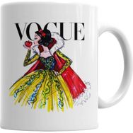 Baskı Dükkanı KB3329 Vogue Princess Porselen Kupa Bardak