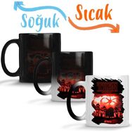 Baskı Dükkanı KB3394 Stranger Things Trem Doido Minas Porselen Kupa Bardak