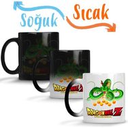 Baskı Dükkanı KB3410 Shenlong Dragon Ball Porselen Kupa Bardak