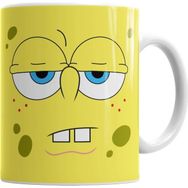Baskı Dükkanı KB3440 Bob Esponja Sünger Bob Porselen Kupa Bardak