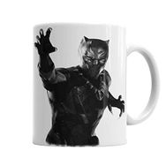 Baskı Dükkanı KB3445 Black Panther Pantera Negra Porselen Kupa Bardak