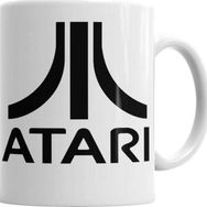 Baskı Dükkanı KB3485 Atari Logo Vintage 01 Porselen Kupa Bardak