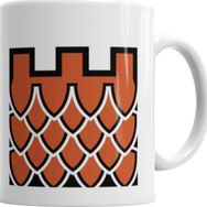 Baskı Dükkanı KB3495 Art Estampas Camisetas R6 Castle Porselen Kupa Bardak