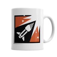 Baskı Dükkanı KB3496 Art Estampas Camisetas R6 Ash Porselen Kupa Bardak