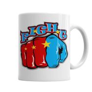 Baskı Dükkanı KB3623 Fight Porselen Kupa Bardak