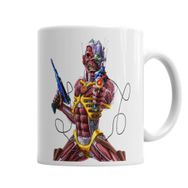 Baskı Dükkanı KB3658 Eddie Cyborg Porselen Kupa Bardak