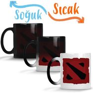 Baskı Dükkanı KB3683 Dota 2 Logo Porselen Kupa Bardak