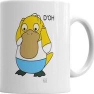 Baskı Dükkanı KB3720 Homerduck Porselen Kupa Bardak