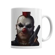 Baskı Dükkanı KB3741 Gun Ve Clown Porselen Kupa Bardak