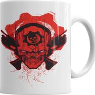 Baskı Dükkanı KB3834 Lancer Na Carveira Gears Of War Porselen Kupa Bardak