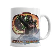 Baskı Dükkanı KB3909 Mortal Kombat 3 Ermac Game Porselen Kupa Bardak