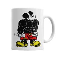Baskı Dükkanı KB3925 Miki Fare Mickey Fitness Porselen Kupa Bardak