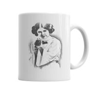 Baskı Dükkanı KB4008 Princesa Leia 2 Porselen Kupa Bardak