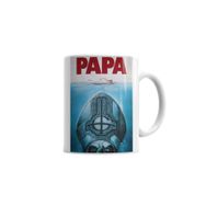 Baskı Dükkanı KB406 Papa Ghost B Porselen Kupa Bardak