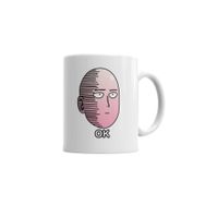Baskı Dükkanı KB4064 Anime Manga One Punch Man Ok Porselen Kupa Bardak