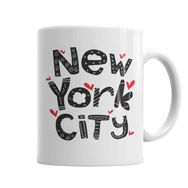 Baskı Dükkanı KB4074 New York City Porselen Kupa Bardak