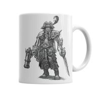 Baskı Dükkanı KB409 Gangplank Porselen Kupa Bardak