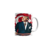 Baskı Dükkanı KB4090 Mustafa Kemal Atatürk Porselen Kupa Bardak