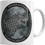 Baskı Dükkanı KB411 Game Of Thrones Winterfell Beer Porselen Kupa Bardak