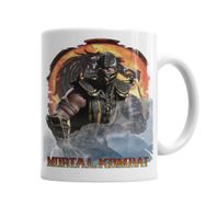 Baskı Dükkanı KB4146 Scorpion Mortal Kombat Game Porselen Kupa Bardak