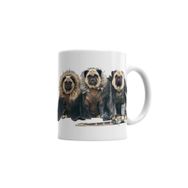 Baskı Dükkanı KB425 Game Of Thrones Pug Of Thrones Porselen Kupa Bardak