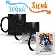 Baskı Dükkanı KB4253 Sub Zero Mortal Kombat Game Porselen Kupa Bardak