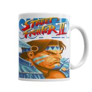 Baskı Dükkanı KB4268 Street Fighter Thunder Hawk Porselen Kupa Bardak