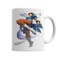 Baskı Dükkanı KB4276 Street Fighter Chunli Porselen Kupa Bardak