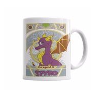 Baskı Dükkanı KB4299 Spyro Nouveau Porselen Kupa Bardak