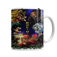 Baskı Dükkanı KB4452 All Might Vs All For One Porselen Kupa Bardak