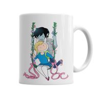 Baskı Dükkanı KB4471 Adventure Time Inverse Porselen Kupa Bardak