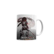 Baskı Dükkanı KB4569 Attack On Titan Mikasa Porselen Kupa Bardak