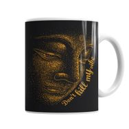 Baskı Dükkanı KB4615 Buda Dont Kill My Vibe Porselen Kupa Bardak