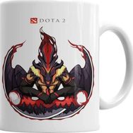 Baskı Dükkanı KB4684 Bloodseeker Dota 2 Porselen Kupa Bardak