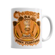 Baskı Dükkanı KB4731 Churros Da Dona Florinda Porselen Kupa Bardak