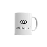Baskı Dükkanı KB4862 Cryengine Porselen Kupa Bardak