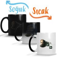 Baskı Dükkanı KB503 Heisenberg Walter White Breaking Bad Porselen Kupa Bardak