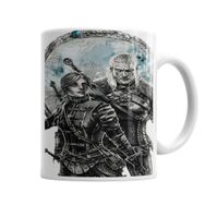Baskı Dükkanı KB5037 Geralt E Cirilla Porselen Kupa Bardak