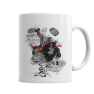 Baskı Dükkanı KB5122 Kratos Ve Donkey Kong Especial Edition Porselen Kupa Bardak