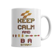 Baskı Dükkanı KB5141 Keep Calm Konami Porselen Kupa Bardak