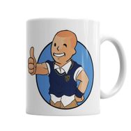 Baskı Dükkanı KB5161 Jimmy Hopkins Vault Boy Porselen Kupa Bardak