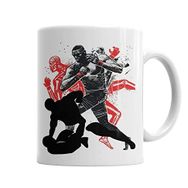 Baskı Dükkanı KB5252 Mma Mixed Martial Arts Porselen Kupa Bardak