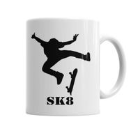Baskı Dükkanı KB5324 Skate Kaykay Porselen Kupa Bardak