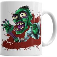 Baskı Dükkanı KB5557 Zombi Porselen Kupa Bardak